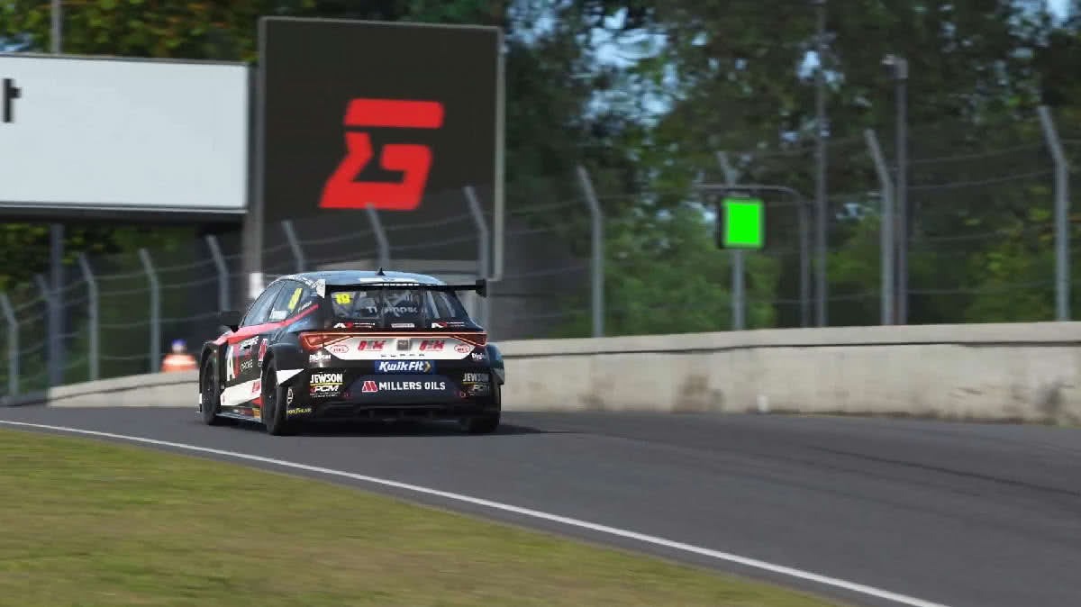 Circuit Zolder Sacramentsheuvel section - Touring car in-game shot