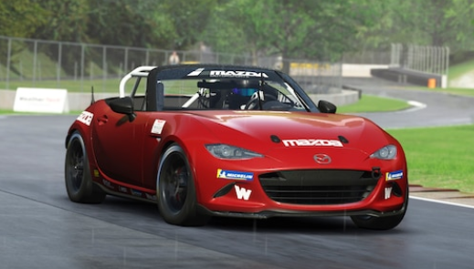Mazda MX-5 CUP series banner
