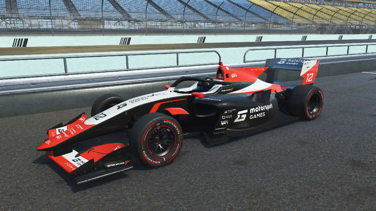Super Formula Pro rFactor 2 - Dallara SF19 racing car