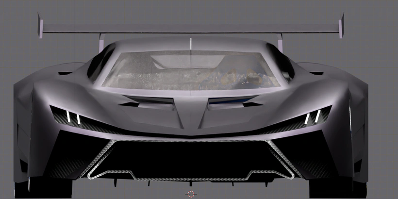 Valac V12 GT2 Concept Car - Aerodynamic details