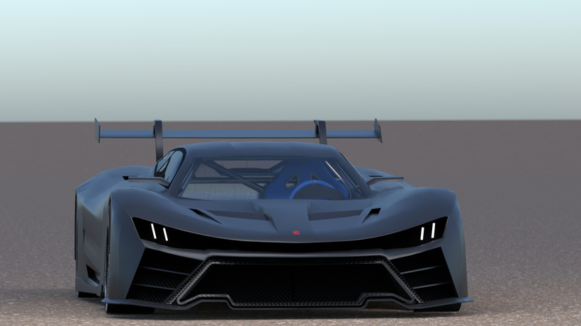 Valac V12 GT2 - Double-bend roll-cage door detail